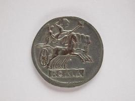 Ancient Roman coin photo