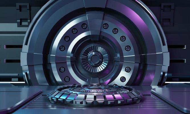 Sci-fi product podium showcase inside spaceship with security metal gate  background. Technology and object concept. 3D illustration rendering  5564226 Stock Photo at Vecteezy