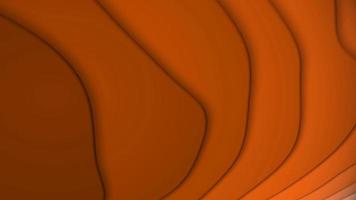 Undulating background. Paper style orange abstract background and texture dor design. Abstract waves and shapes