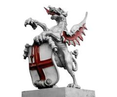 St George and the dragon photo