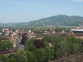 Aerial view of Turin photo