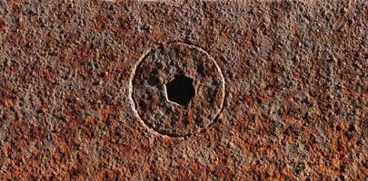 brown rusted steel texture background photo