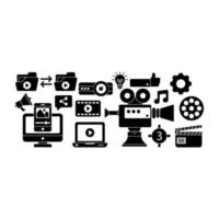 Glyph Vector design of cinematography