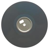 Magnetic disc isolated photo