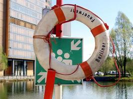 Life buoy for safety photo