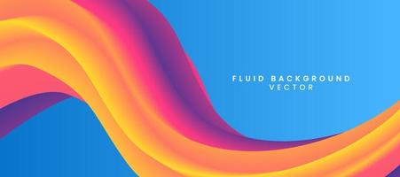 abstract fluid background vector design. fluid background vector illustation