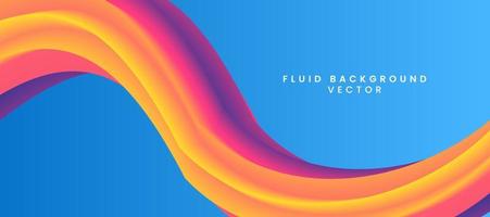 abstract fluid background vector design. fluid background vector illustation