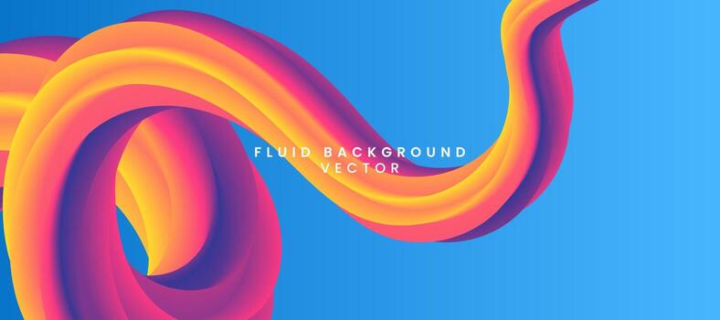 abstract fluid background vector design. fluid background vector illustation
