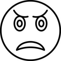 Upset Icon Style vector