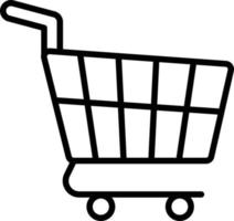 Shopping Cart Icon Style vector