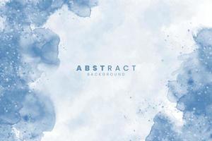 Abstract splashed watercolor textured background vector