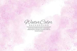 Abstract splashed watercolor textured background vector