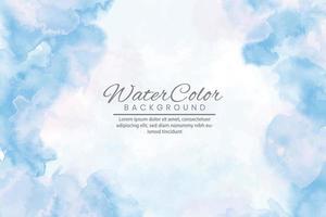 Abstract splashed watercolor textured background vector