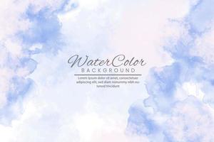 Abstract splashed watercolor textured background vector