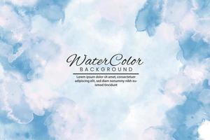 Abstract splashed watercolor textured background vector