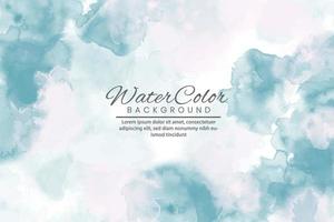 Abstract splashed watercolor textured background vector