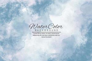 Abstract splashed watercolor textured background vector