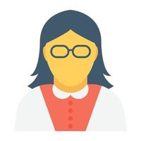 Trendy Tutor Concepts vector