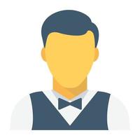 Trendy Butler Concepts vector