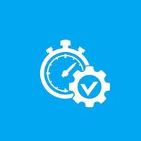 time management vector icon