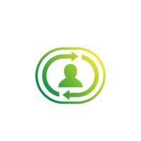 Returning customer or client retention vector