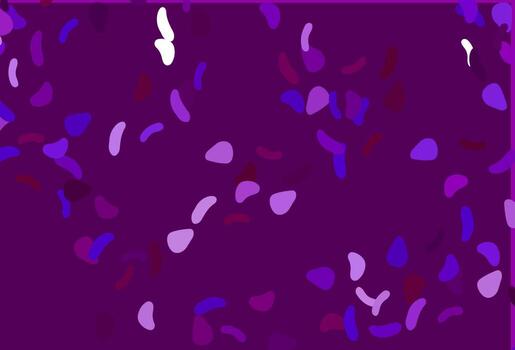 Light Purple vector texture with random forms.
