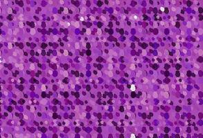 Light Purple vector background with liquid shapes.