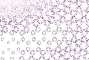 Light purple vector template with circles.