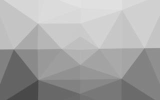 Light Silver, Gray vector triangle mosaic cover.