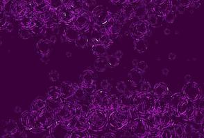 Light Purple vector texture with disks.