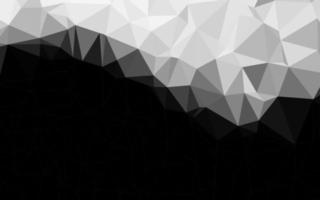 Light Silver, Gray vector blurry triangle template.