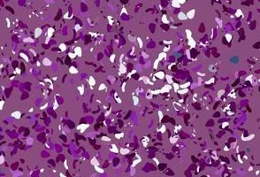 Light purple vector background with abstract forms.