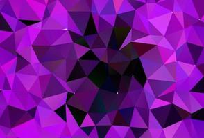 Light Purple vector polygon abstract backdrop.