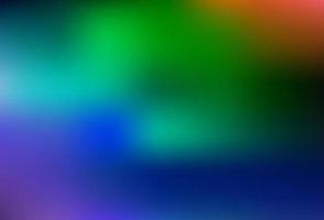 Dark Multicolor, Rainbow vector bokeh and colorful pattern.