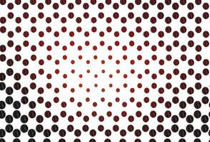 Light red vector pattern with spheres.