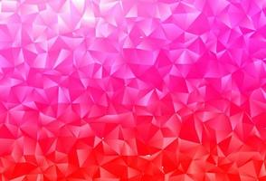 Light Purple, Pink vector polygon abstract background.