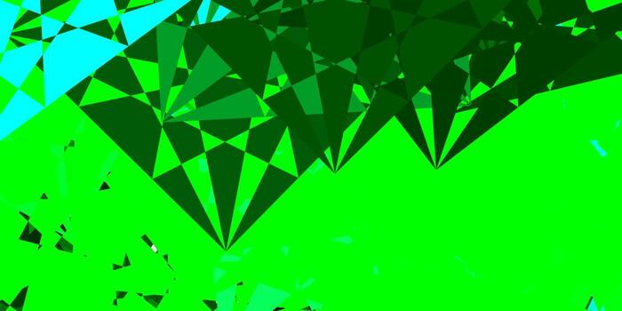 Light Blue, Green vector template with abstract forms.