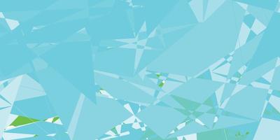 Light Blue, Green vector pattern with polygonal shapes.