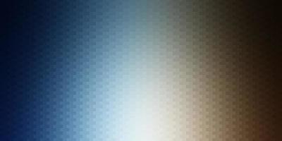 Light Blue, Yellow vector backdrop with rectangles.