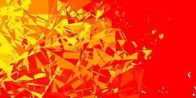 Light Red, Yellow vector pattern with abstract shapes.