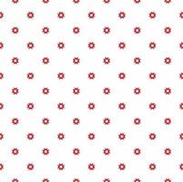 Red and white color seamless pattern texture and template. Multicolored. Colorful ornamental graphic design. vector