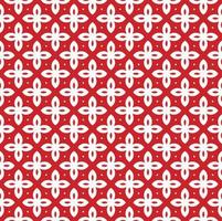 Red and white color seamless pattern texture and template. Multicolored. Colorful ornamental graphic design. vector