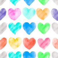 seamless pattern with hearts photo