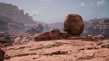 rochers dorés dans le grand canyon video