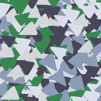 Abstract military camouflage background made of geometric triangles. vector