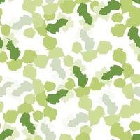 Camouflage seamless pattern. Irregular shapes endless wallpaper. Abstract animal print. vector