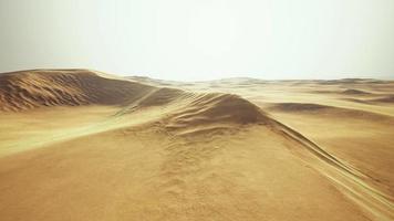 vue sur les belles dunes de sable au parc national des dunes de sable video