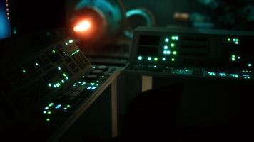 Equipment of empty central control room video