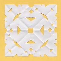 Square paper doily photo