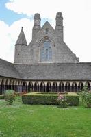 abadía de mont st michel francia foto